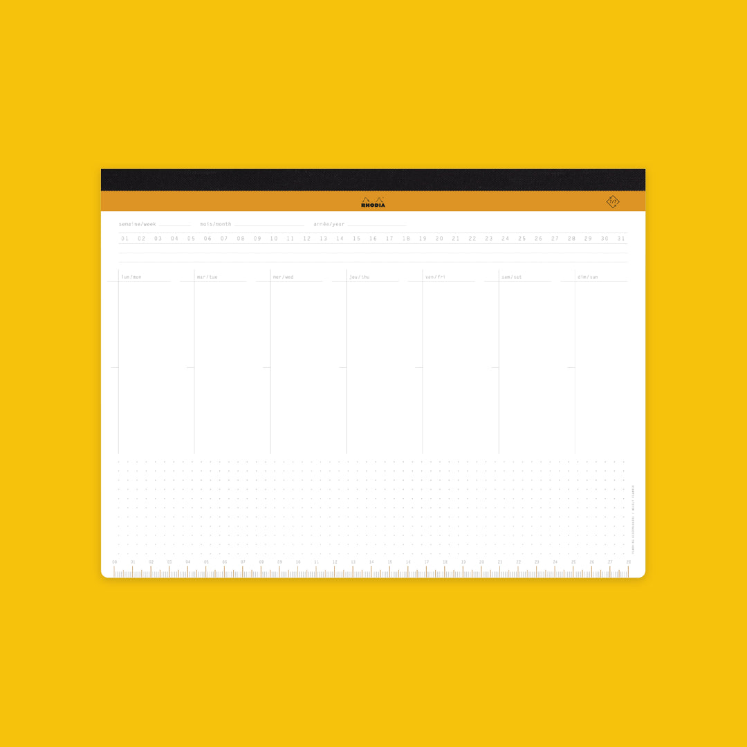 A4+ Weekly Desk Planner