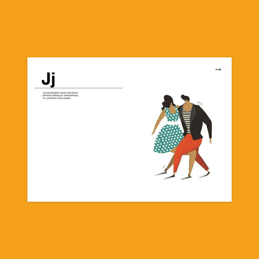 Gestalten Alphabetics J page
