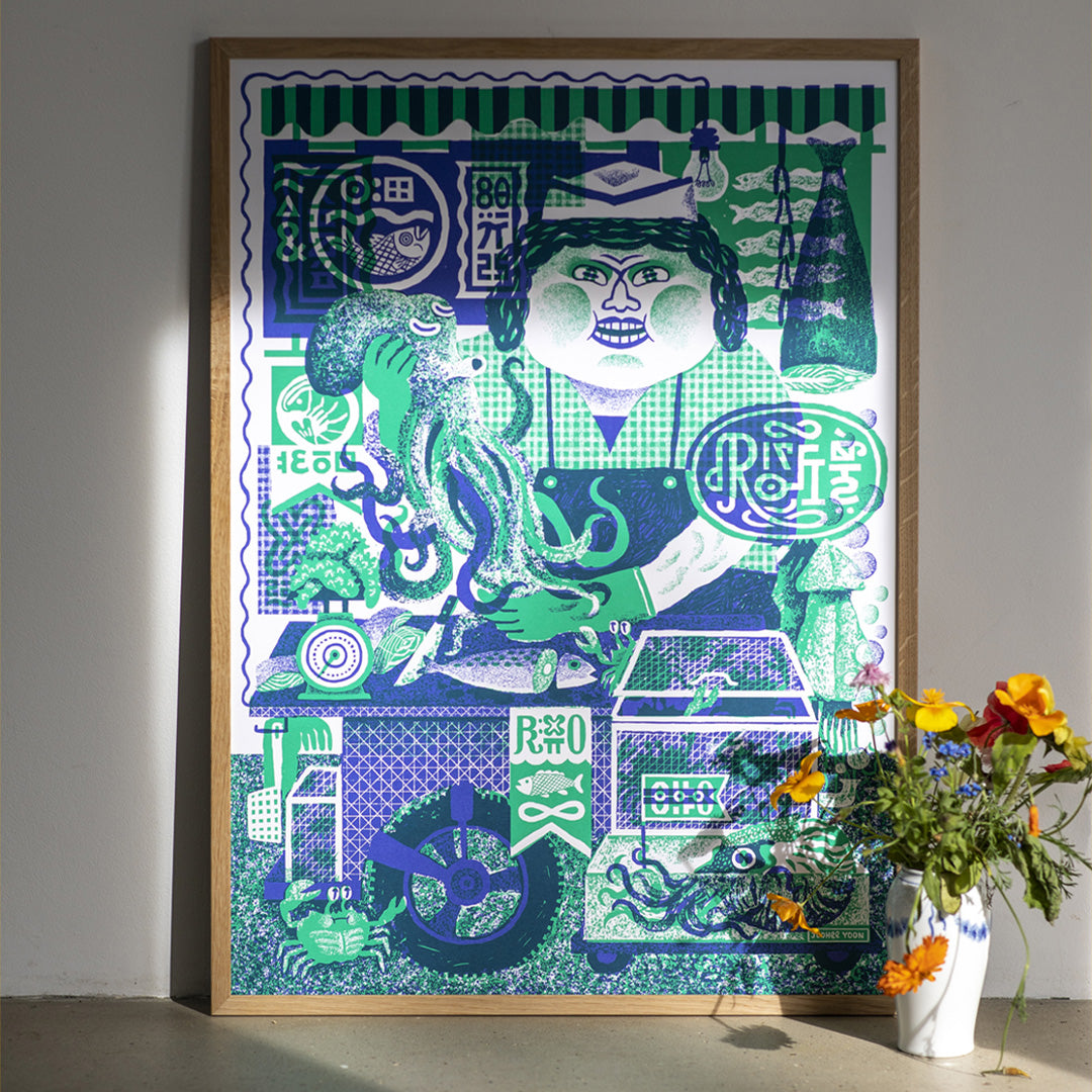 Aparte x JooHee Yoon Fish Lady on floor