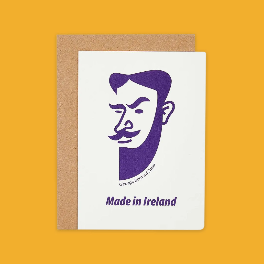 At It Again! Greeting Card George Bernard Shaw