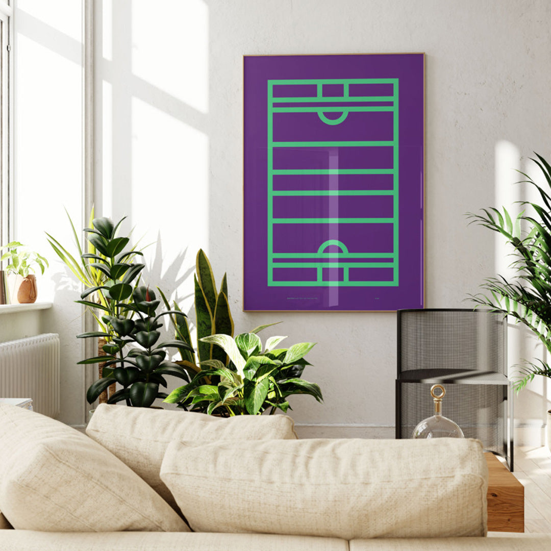 Caman & Co Gaelic Pitch in room