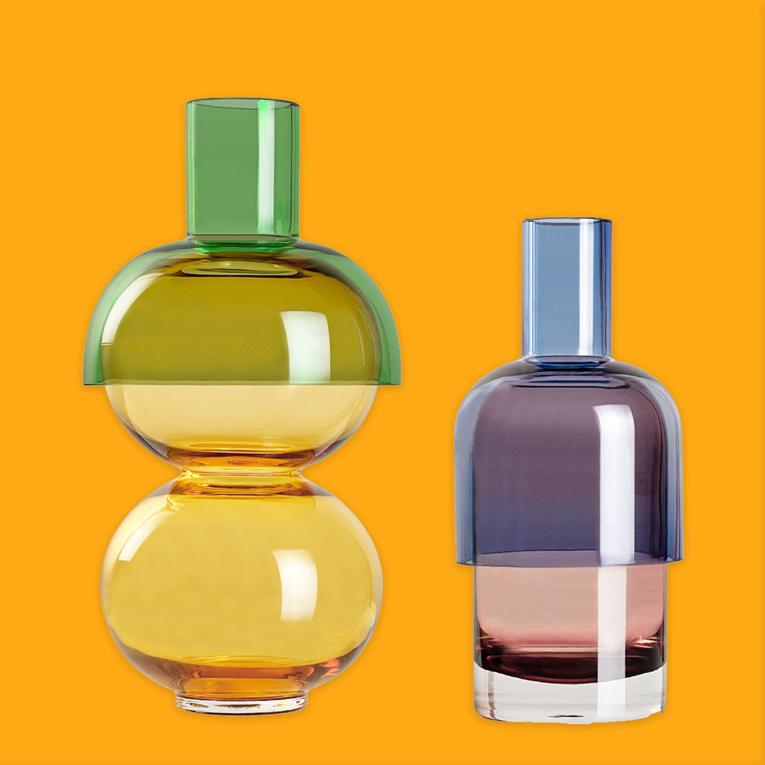 Fusion Lemon Vase Set