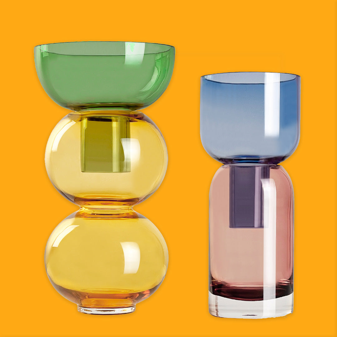 Fusion Lemon Vase Set
