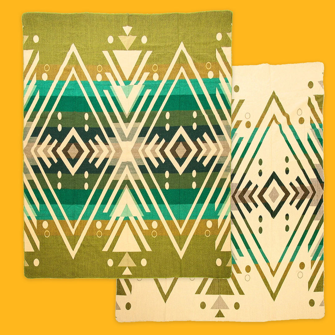 Alpaca Wool Throw - Imbabura Green