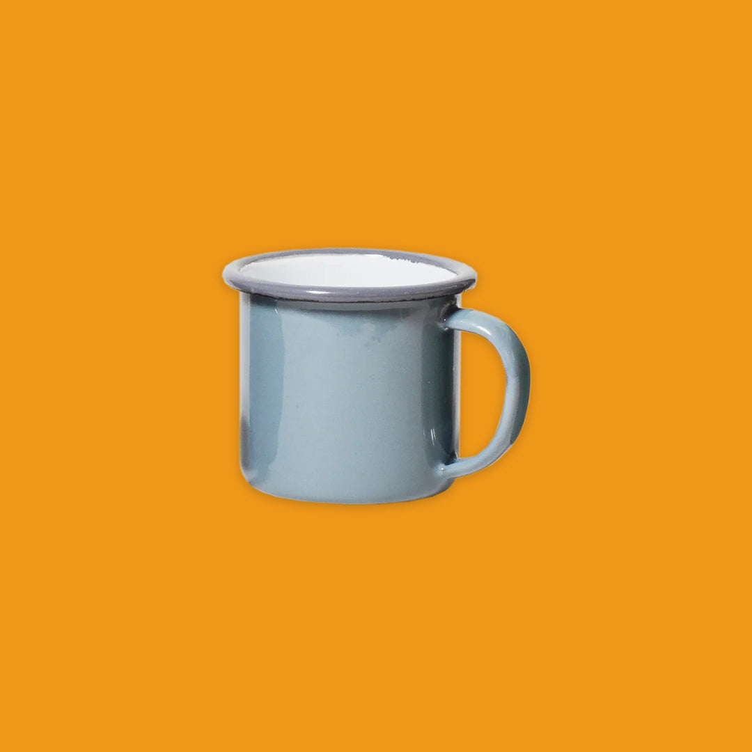 Falcon Enamelware Espresso Cup in Pigeon Grey