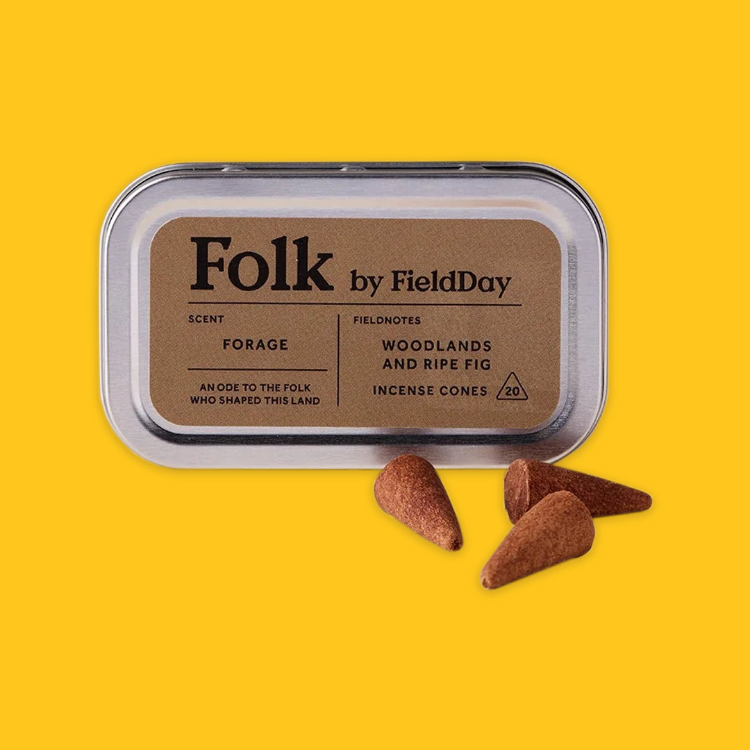 Folk by FieldDay Incense Cones Forage