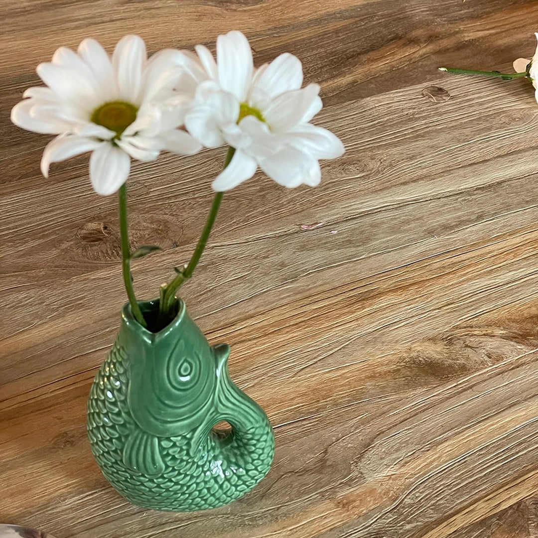Ceramic Fish Vase