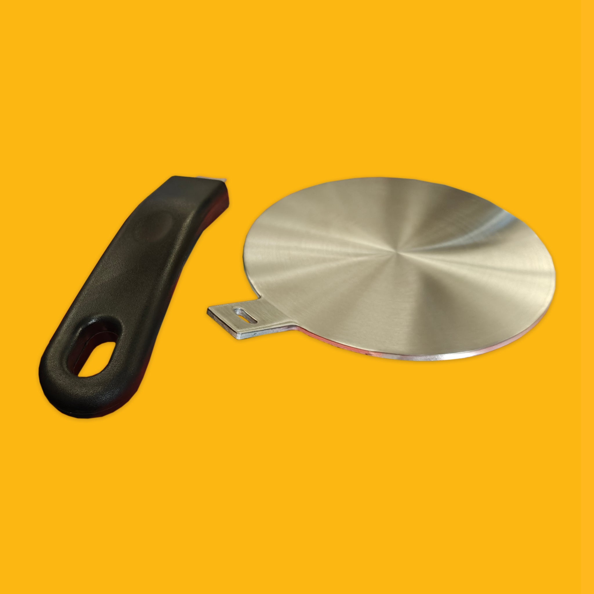 Induction adapter separated.