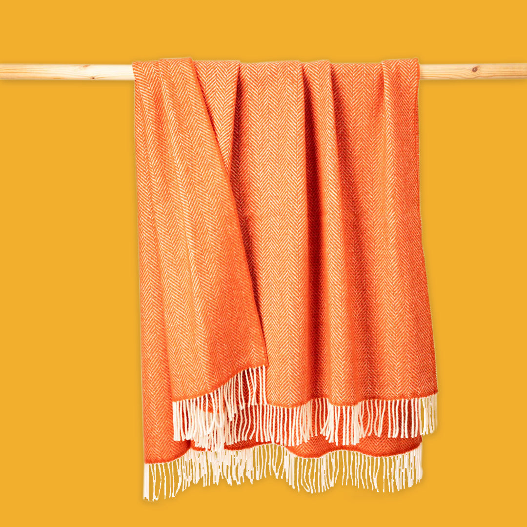 John Hanly | Merino Wool Cashmere Throw