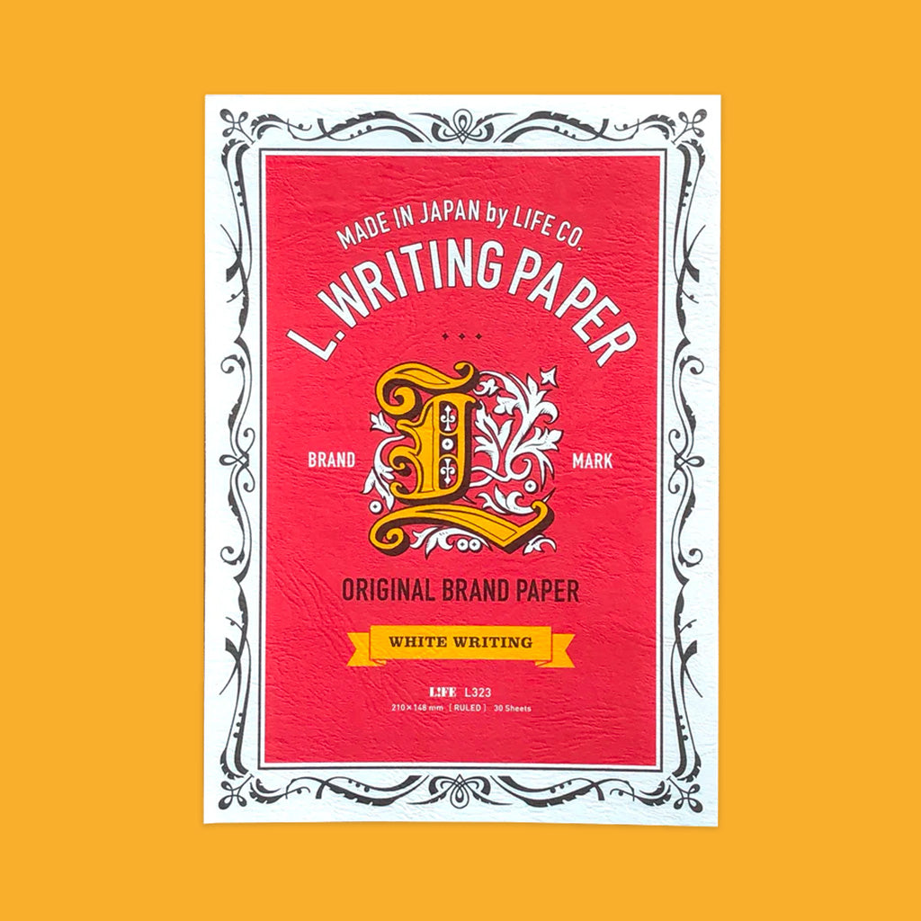 Life Writing Paper in White