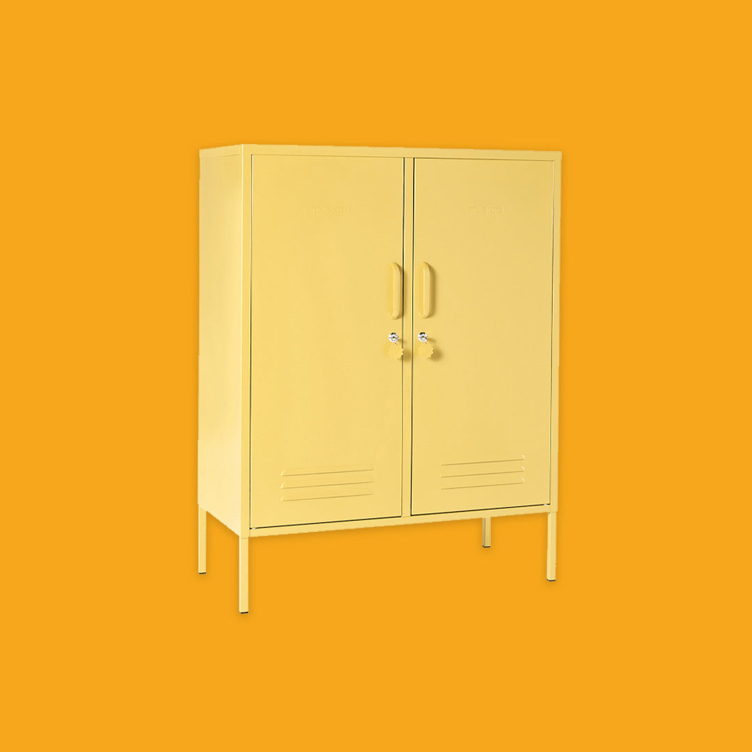 Mustard Made The Midi in Butter angled