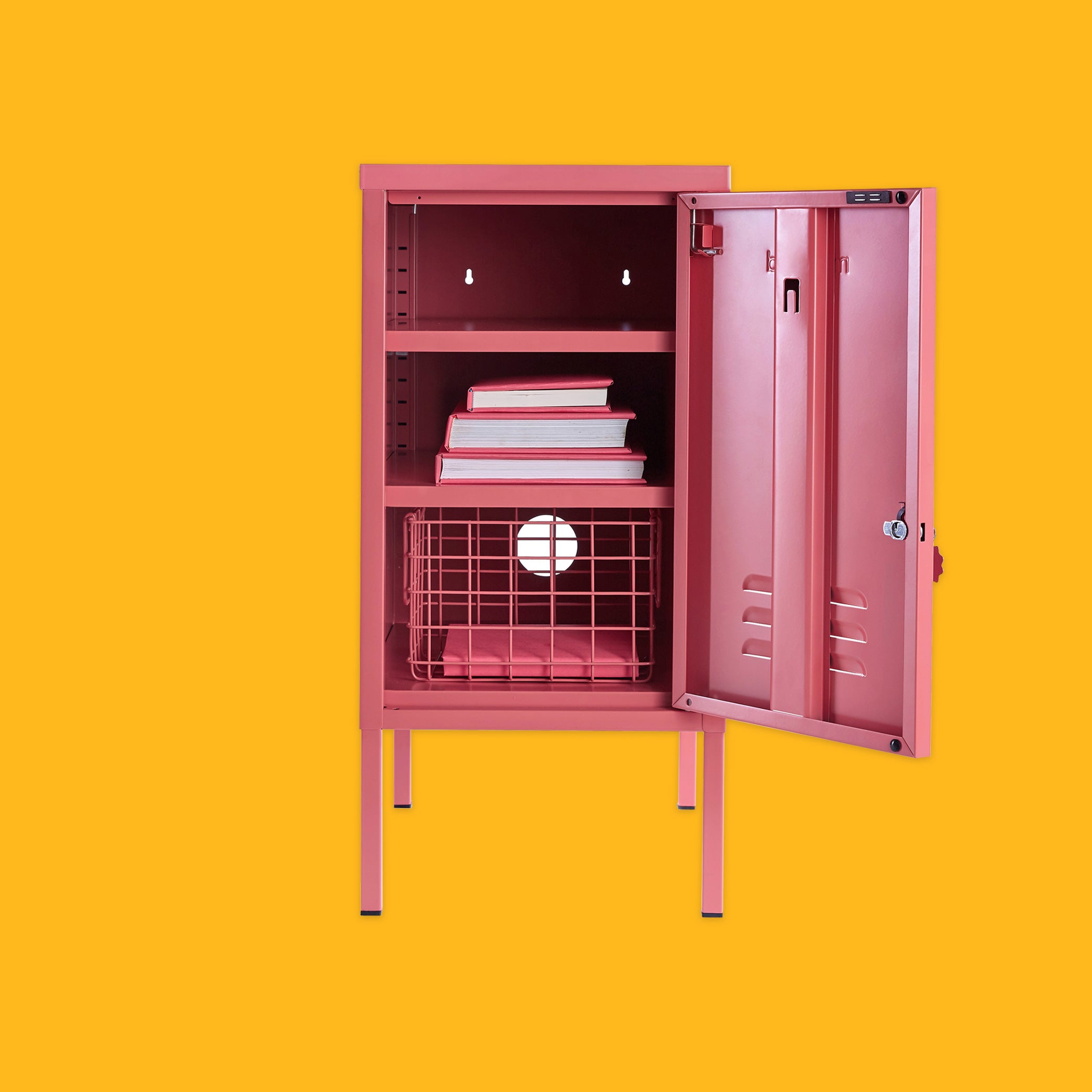 Mustard Made The Shorty Locker in Berry open