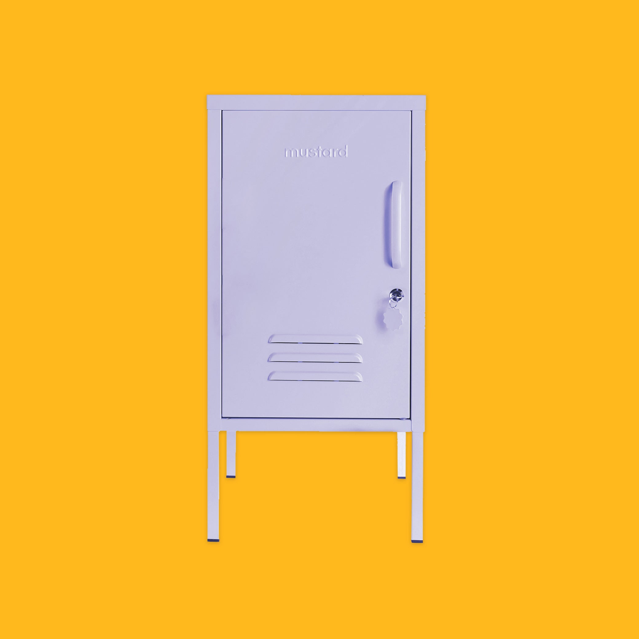 Mustard Made The Shorty Locker in Lilac Left