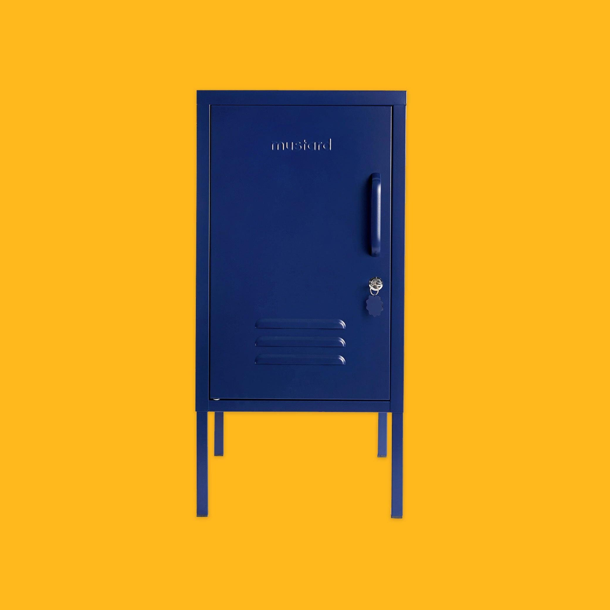 Mustard Made The Shorty Locker in Navy Left