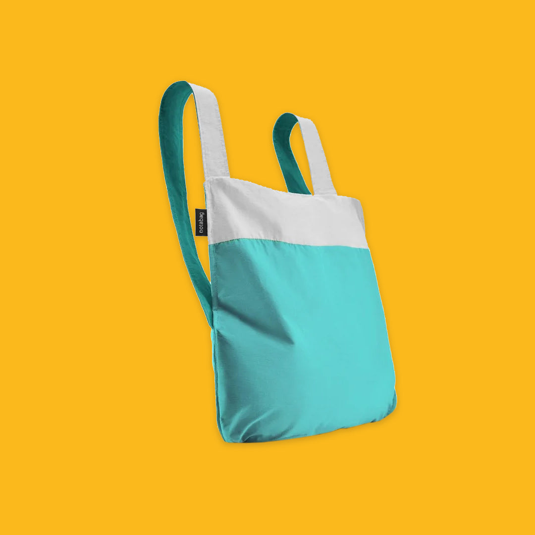 Notabag Mini Reflective Tote in Mint