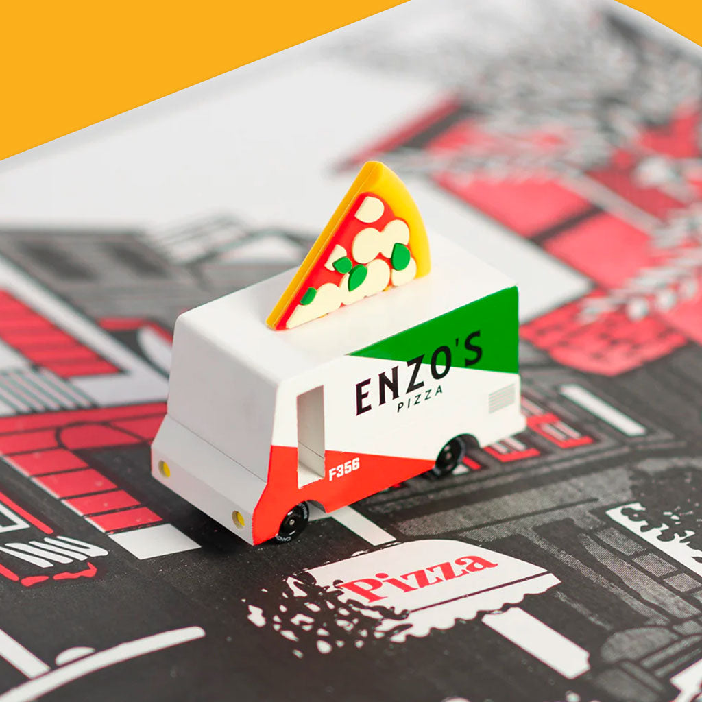 Candylab Food Truck Pizza on box