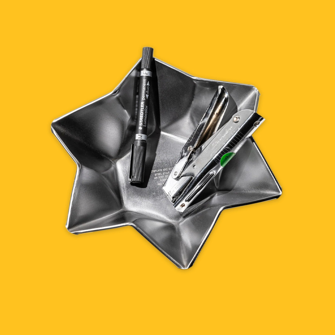 Star Tray pressed steel