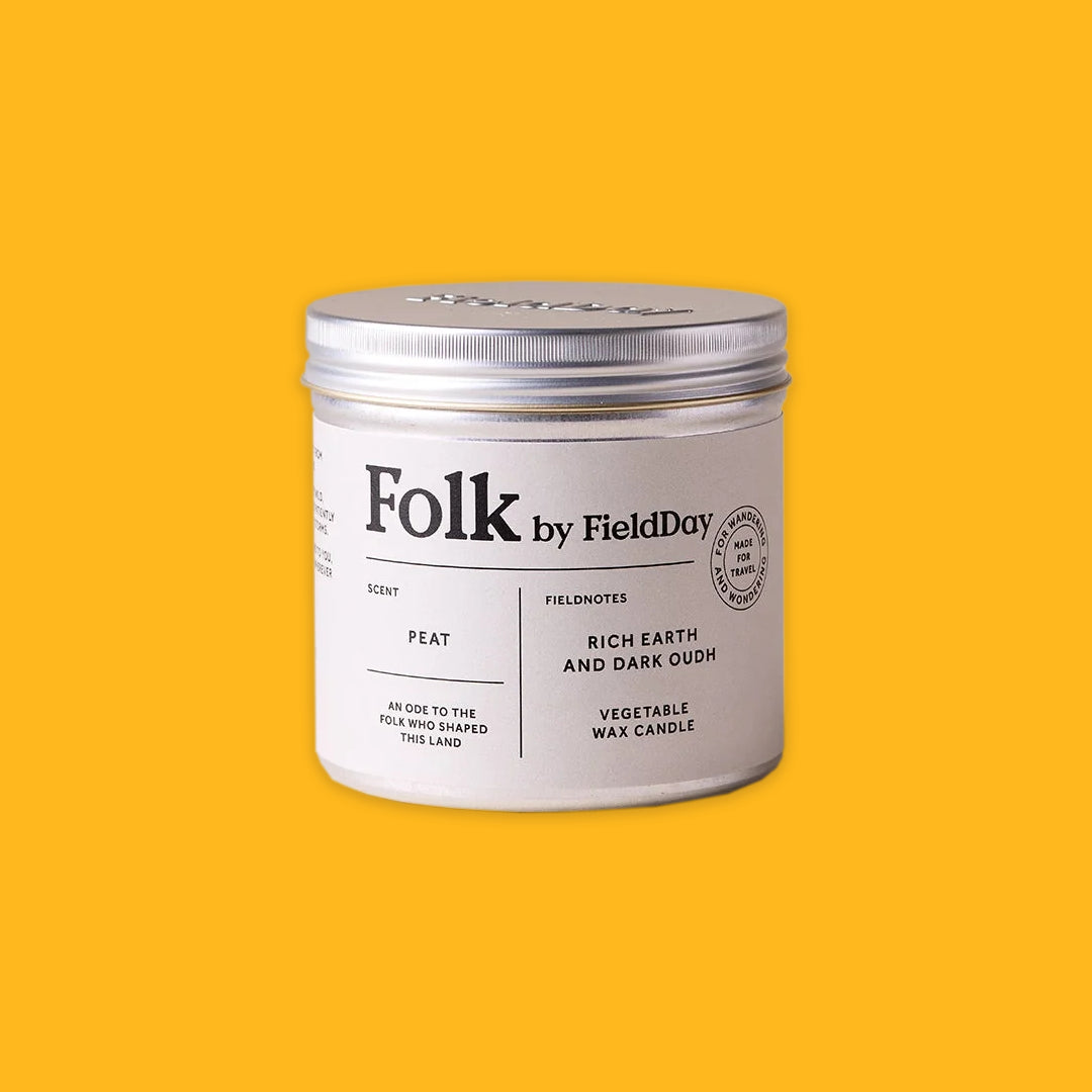 Fieldday Folk Candle Peat