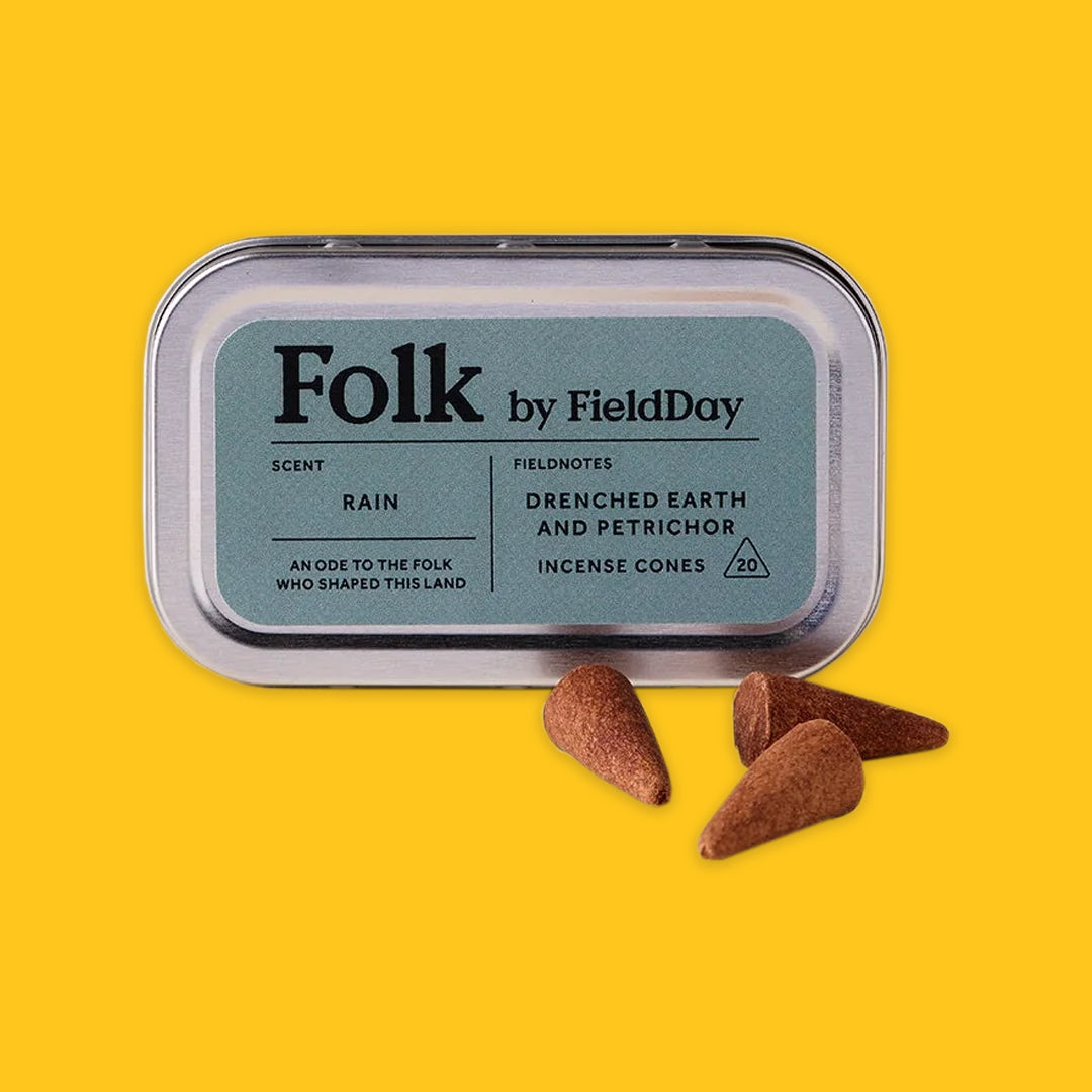 Folk by FieldDay Incense Cones Rain