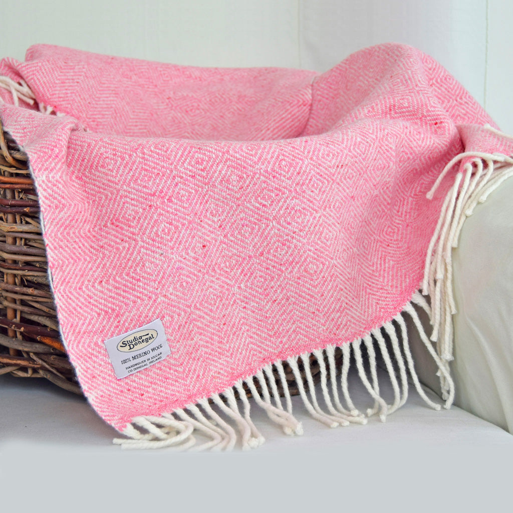 Donegal Lambswool Baby Blanket