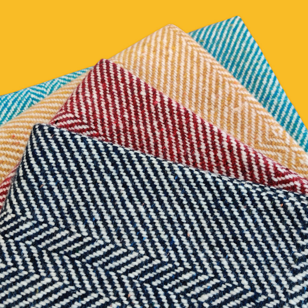 Studio Donegal Handwoven Gridlock Throw