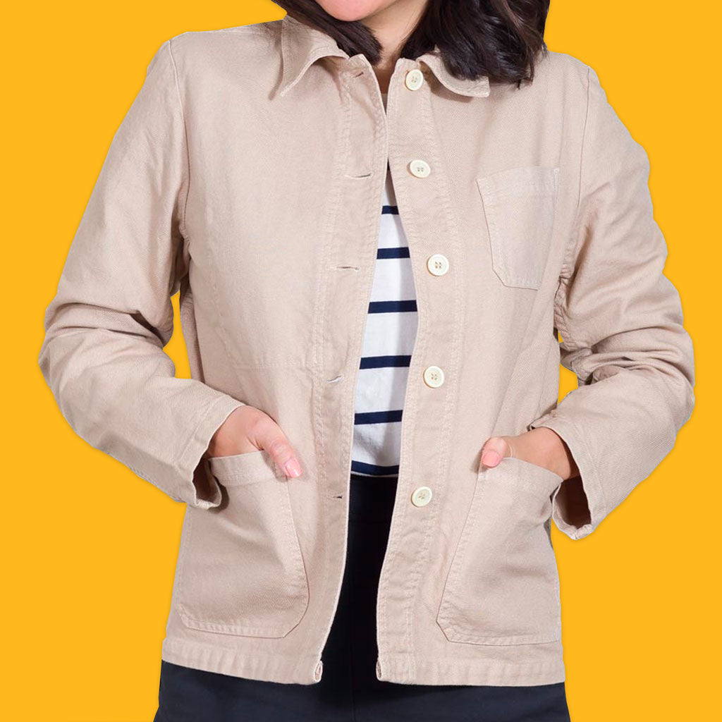 Vetra Workwear Jacket | Chalk