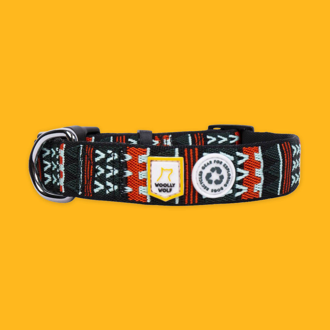 Wooly Wolf Collars Woodland