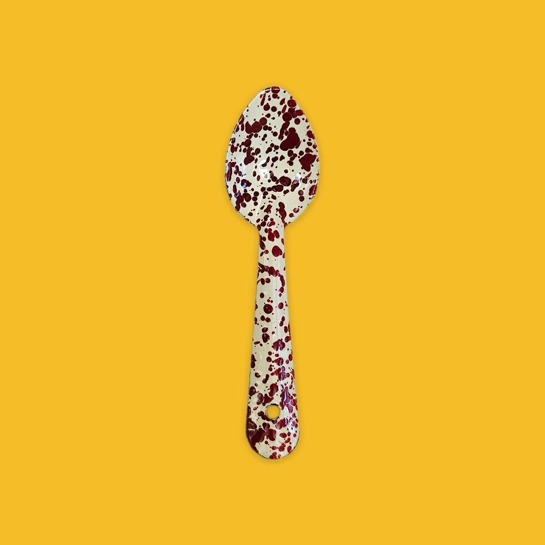 Enamel Splatter Spoons