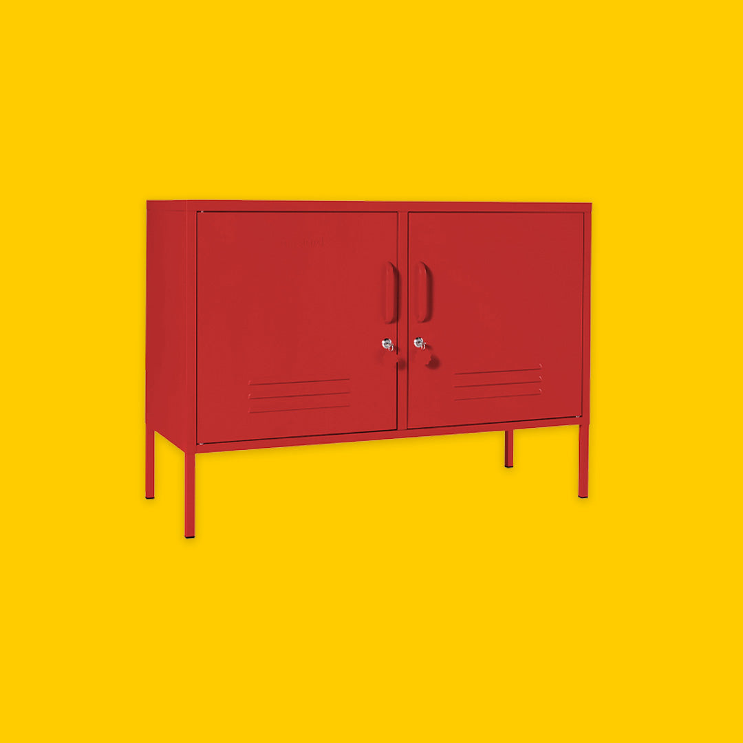 Mustard Made The Lowdown in Poppy angled