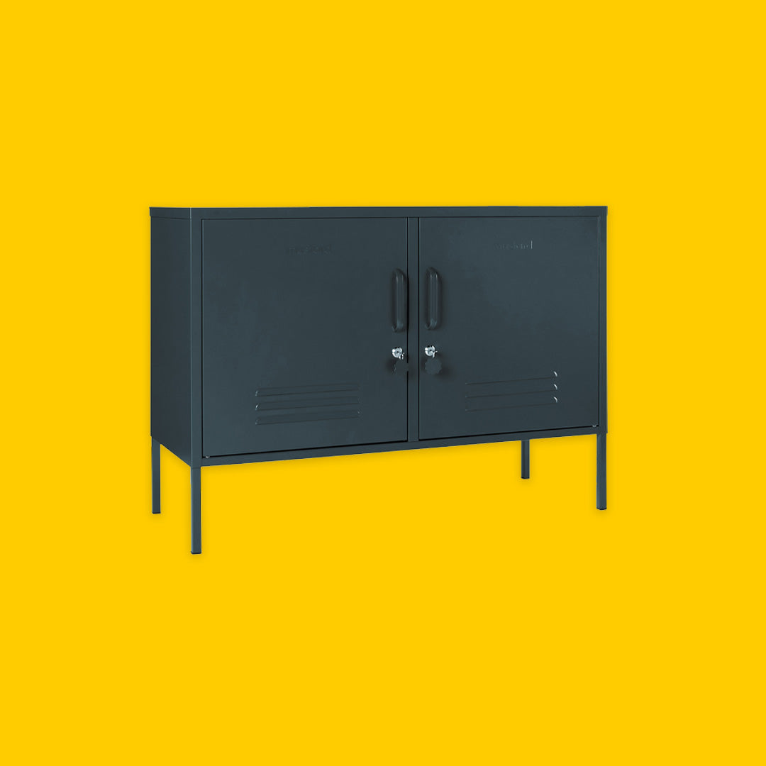 Mustard Made The Lowdown in Slate angled
