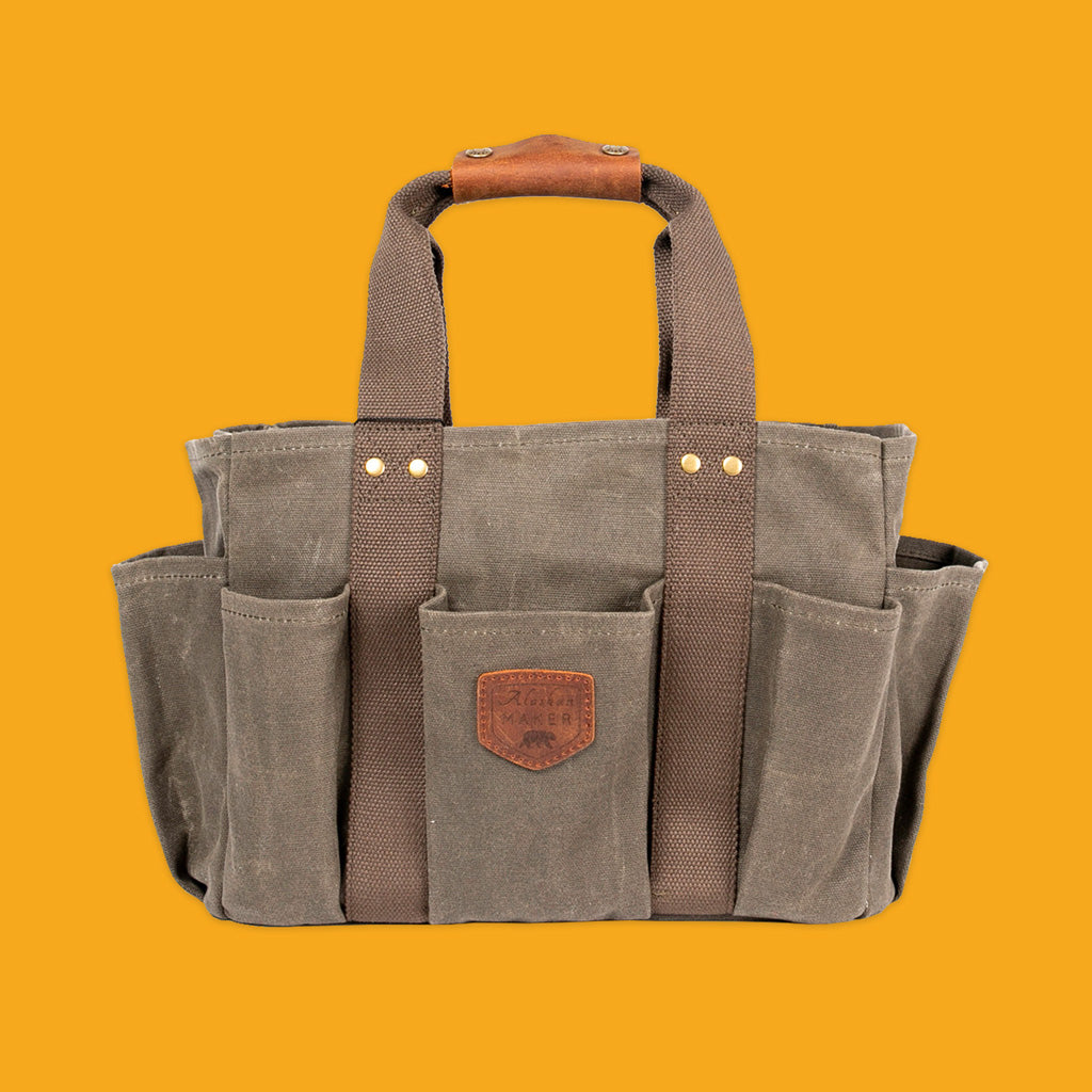 Alaskan Maker Gardener's Tool Bag in Khaki