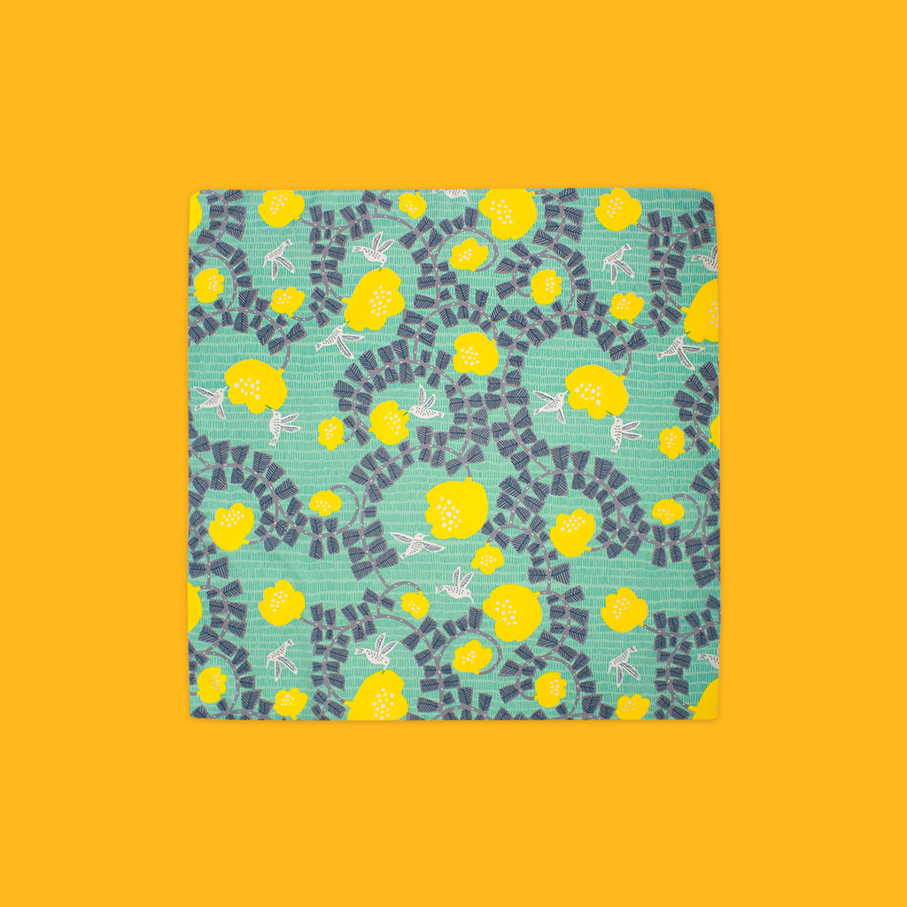 Musubi Furoshiki Aquadrop Hummingbird