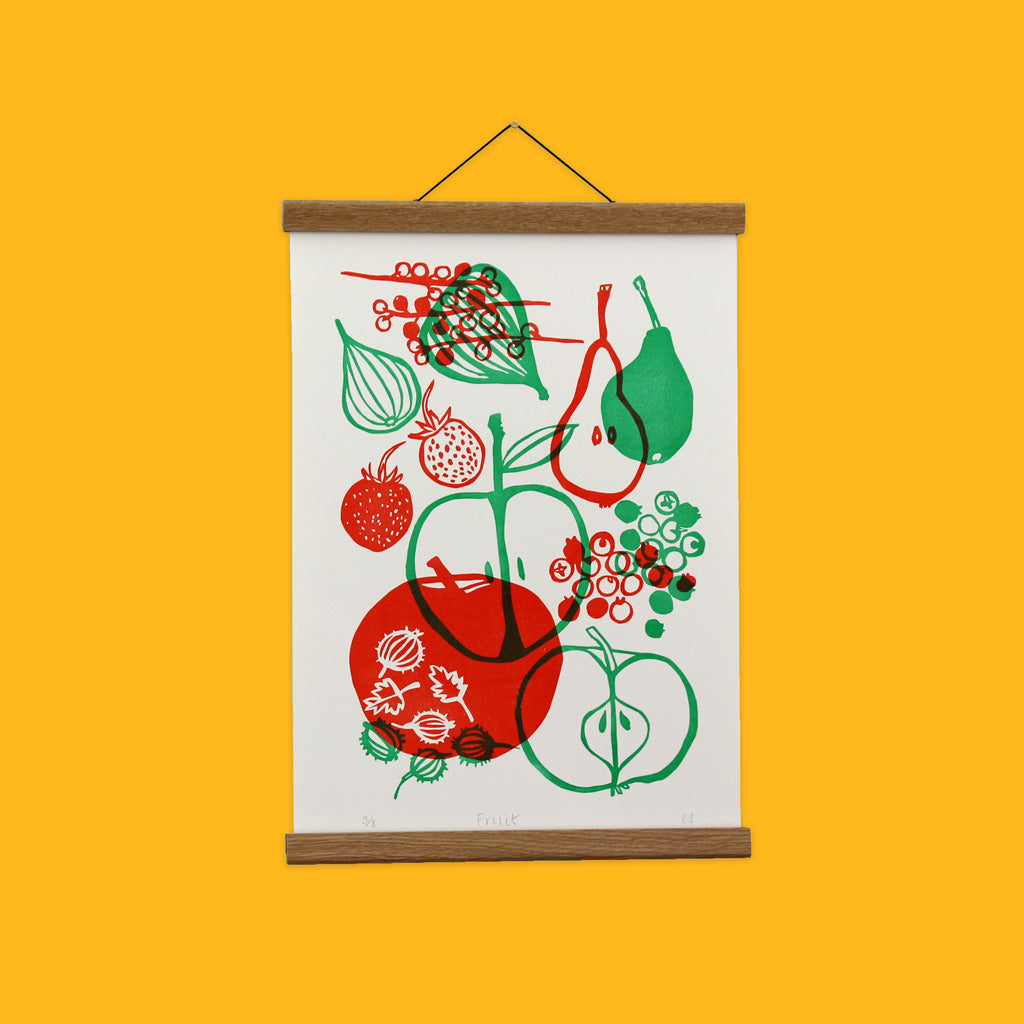 Oak Poster Hanger