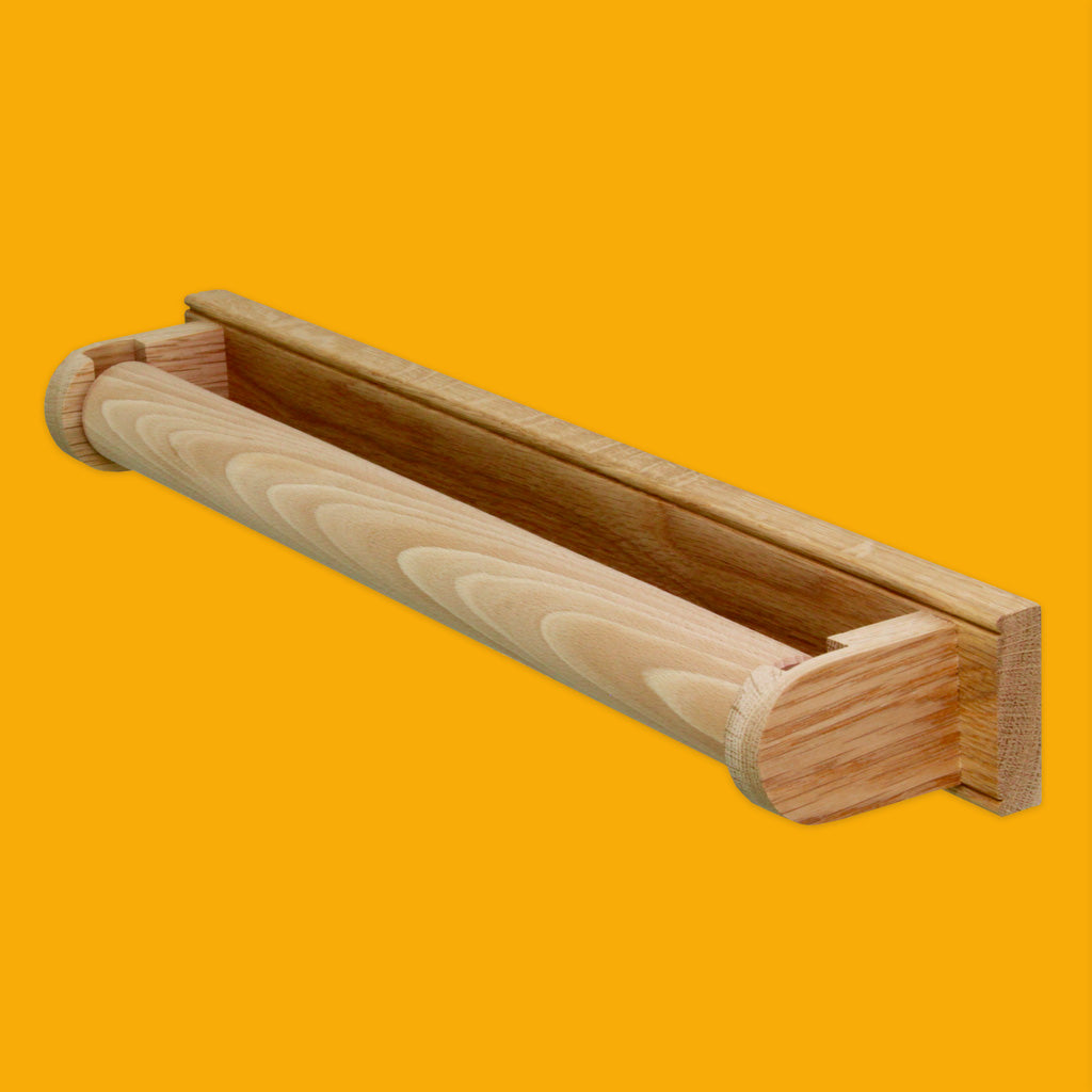 Creamore Mill Oak and Beech Roller Towel Rail