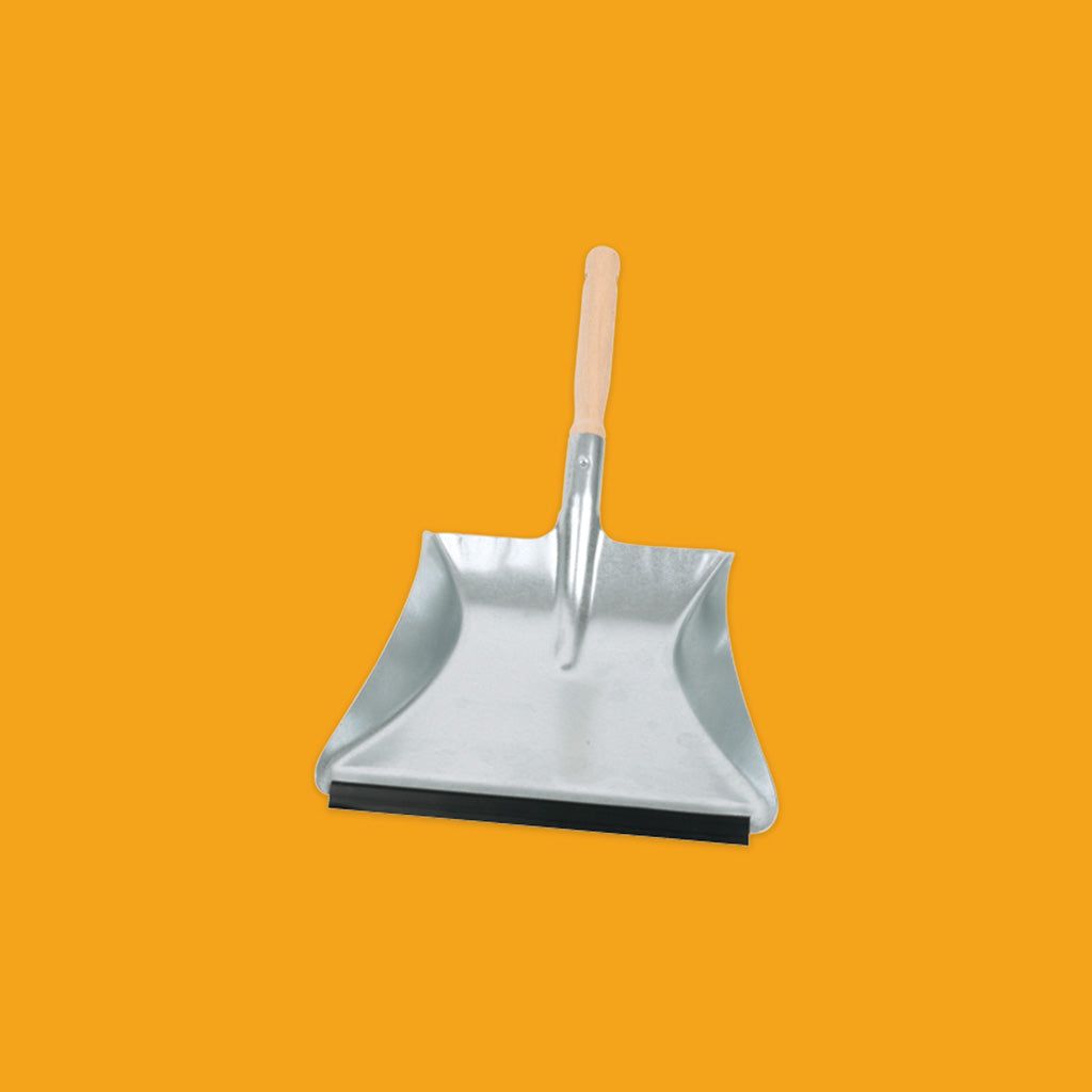 Galvanised Zinc Dustpan from Redecker