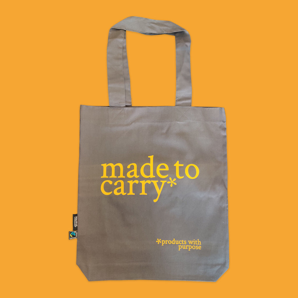 hark. Neutral Twill Organic Cotton Bag