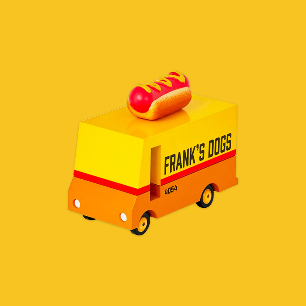 CandyLab Hot Dog Van Angle