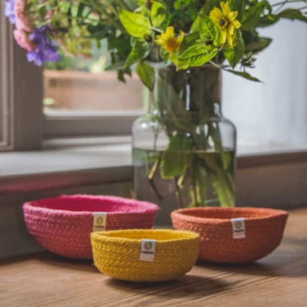 Jute Bowl Set