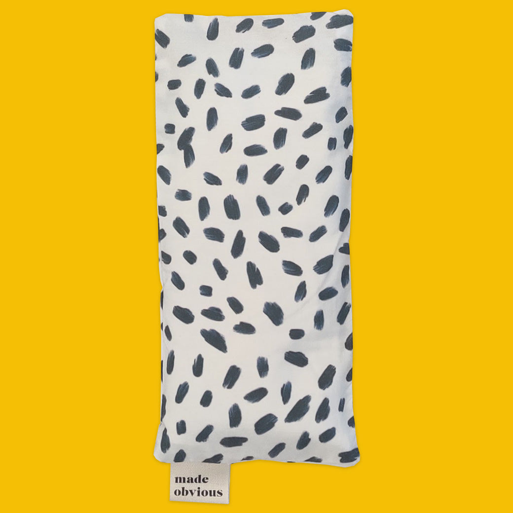 Made Obvious Labour of Love Eye Pillow in Dots
