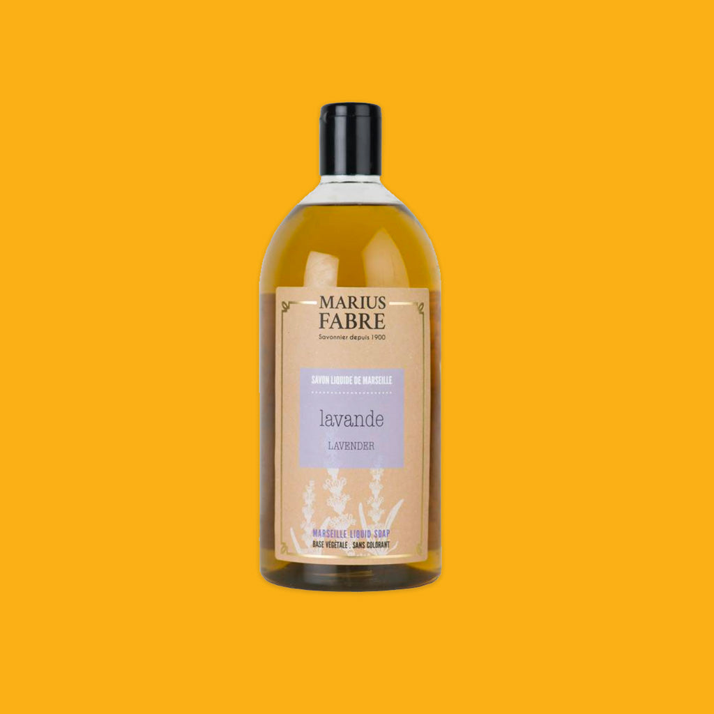 Marius Fabre Marseille Liquid Soap 1L Lavender
