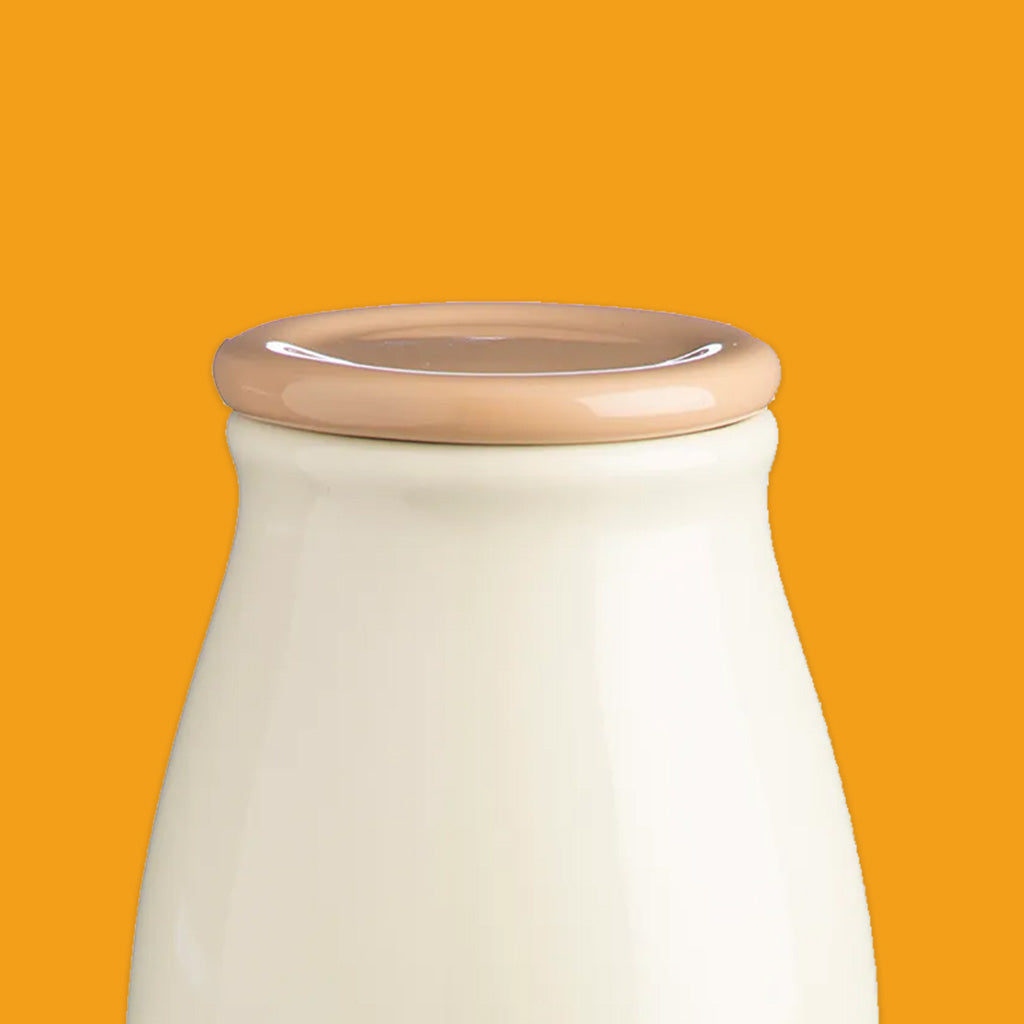 Original Cane Collection Milk Carafe by Mason Cash Top of the Bottle