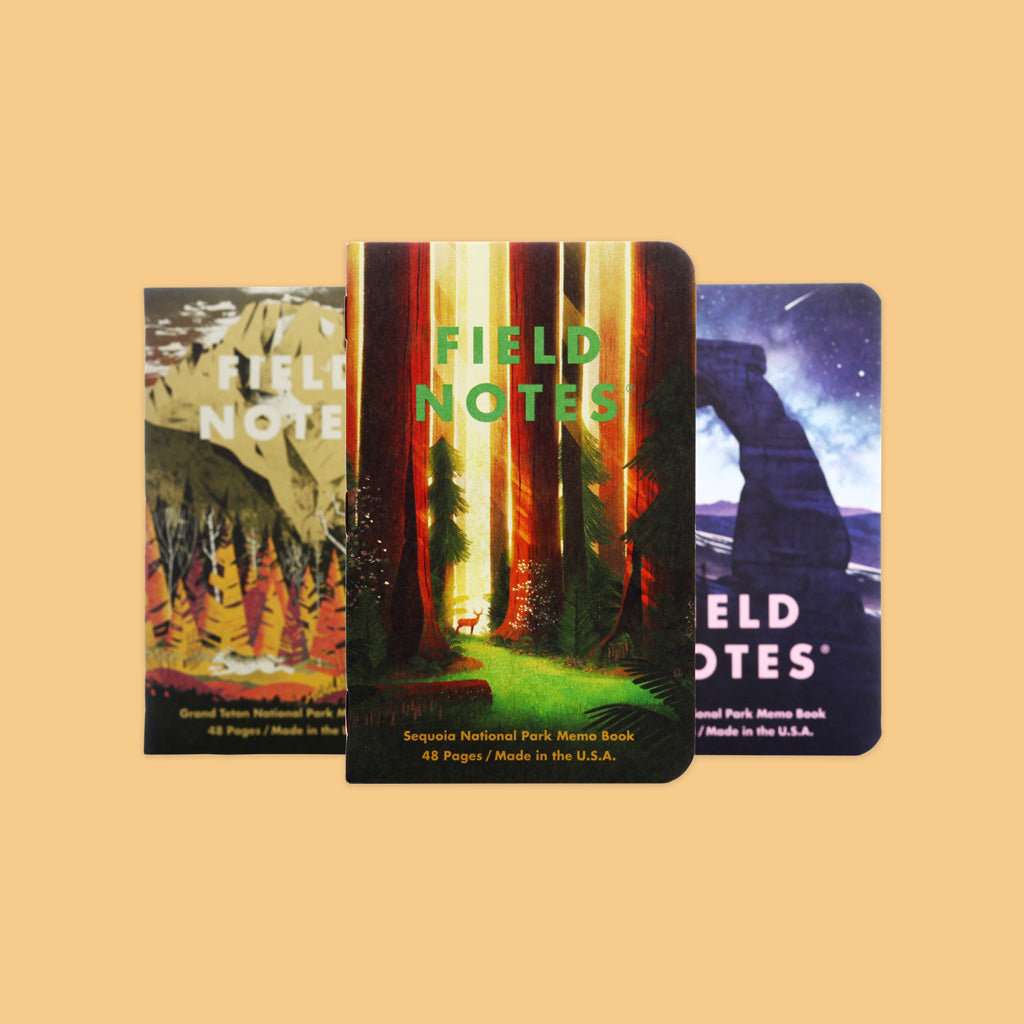 Field Notes National Parks Edition D Front covers