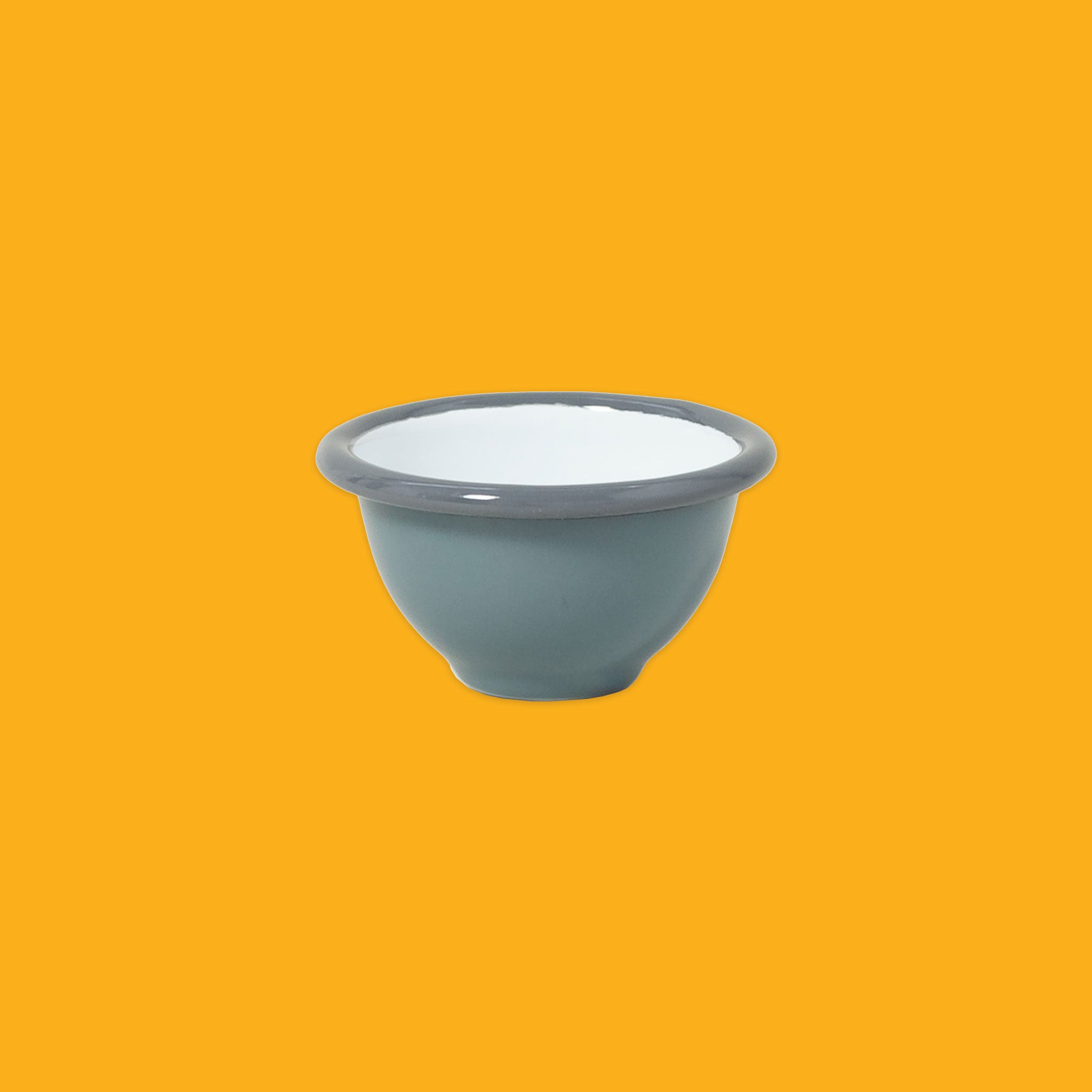 Falcon enamelware pinch pots in pigeon grey