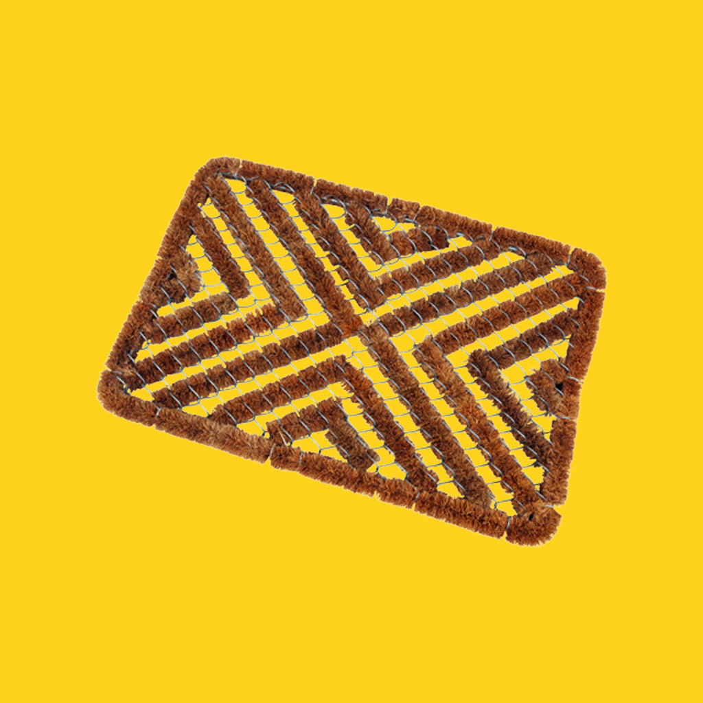Redecker Coconut Rectangle Doormat