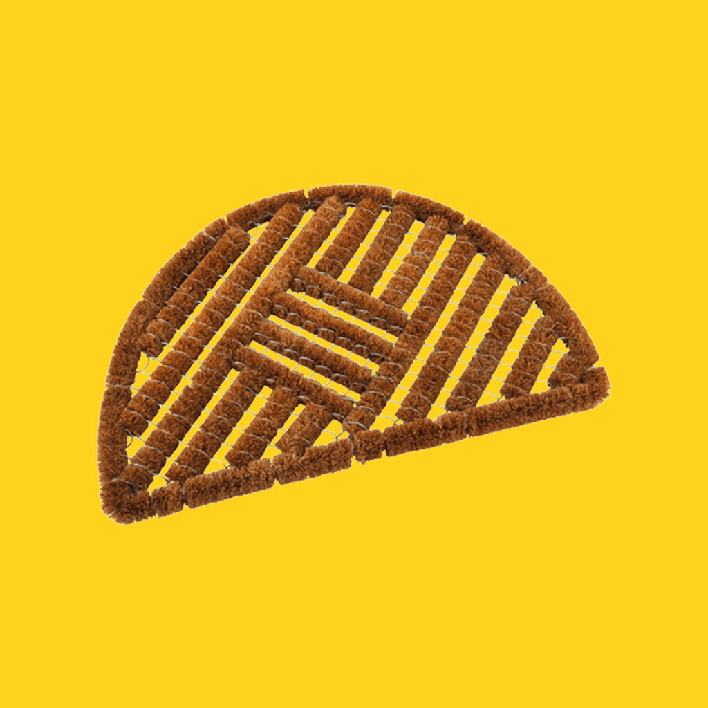 Redecker Coconut Semi-circle Doormat