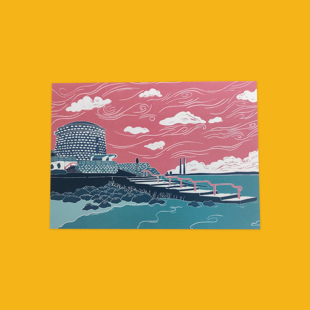 Sorrell Reilly Printmaker Seapoint Card