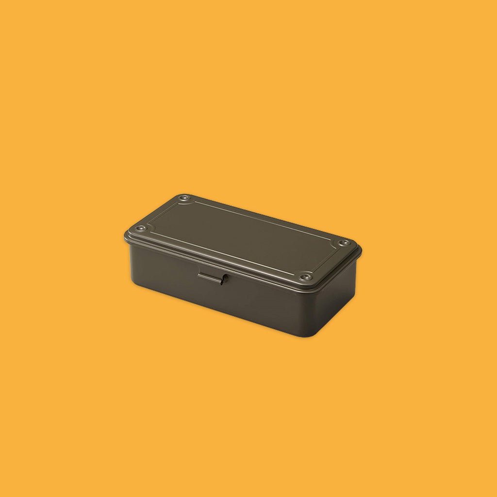 Toyo Steel Component Box in Khaki
