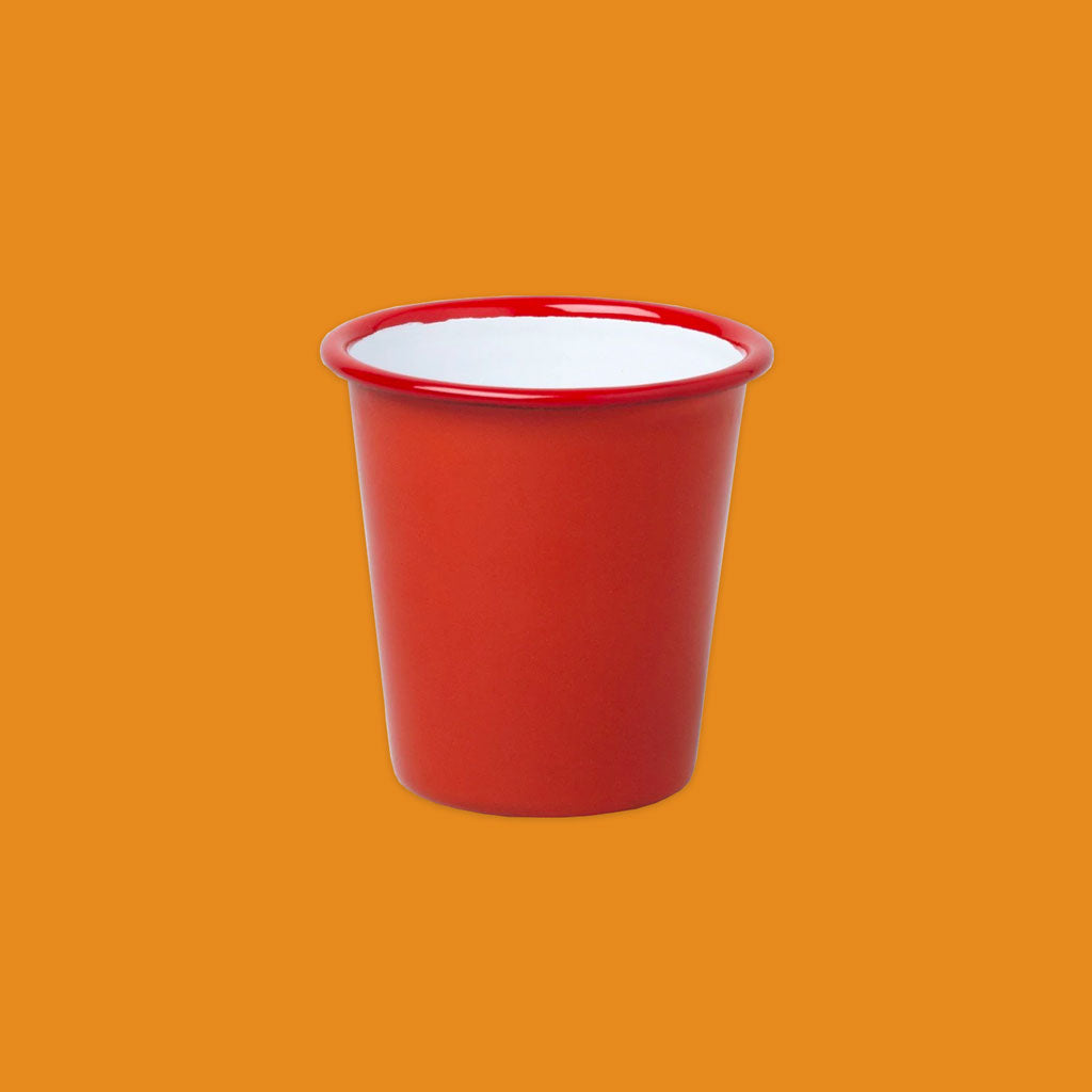 Falcon Enamelware Tumbler in Pillarbox Red