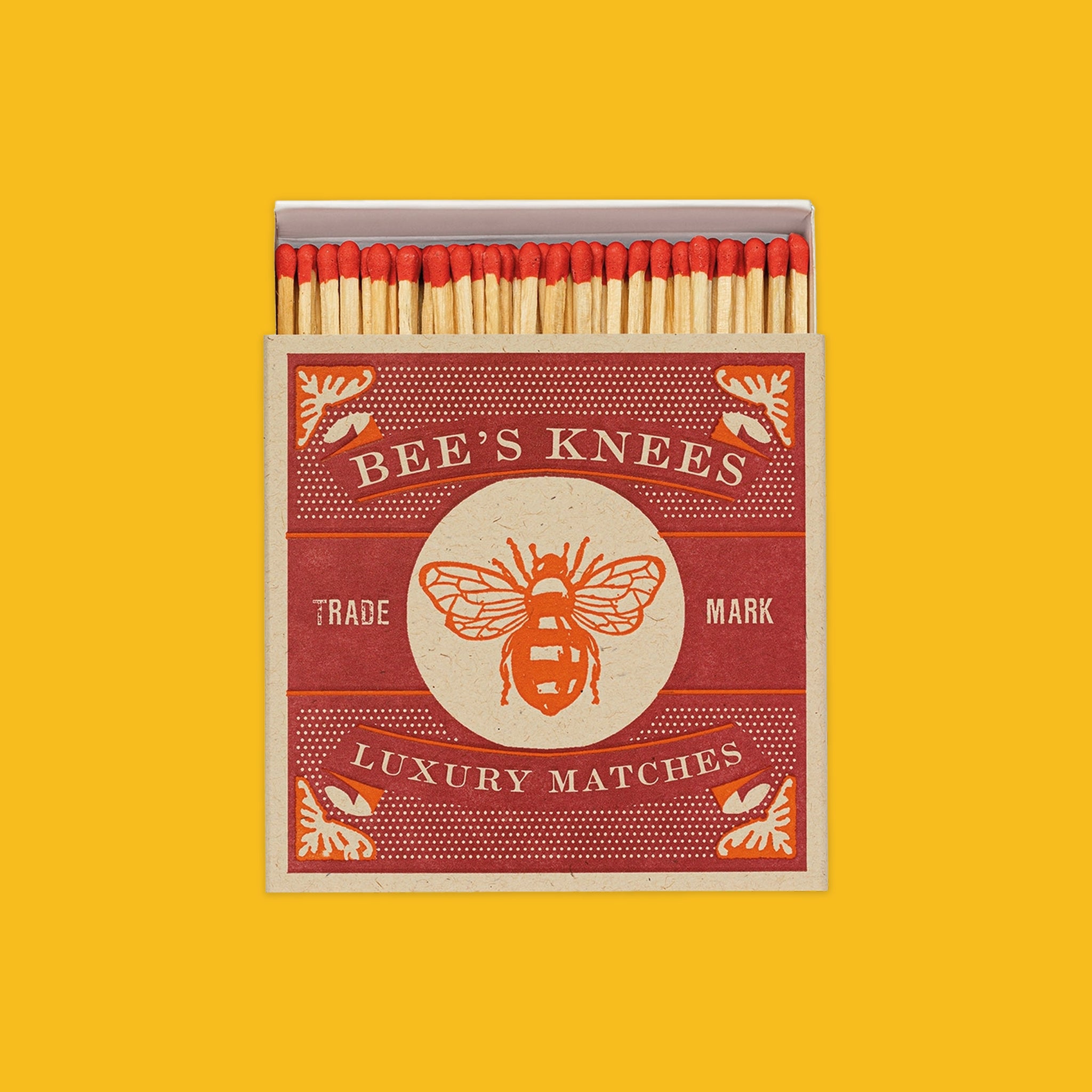 Vintage Letterpress Luxury Matches