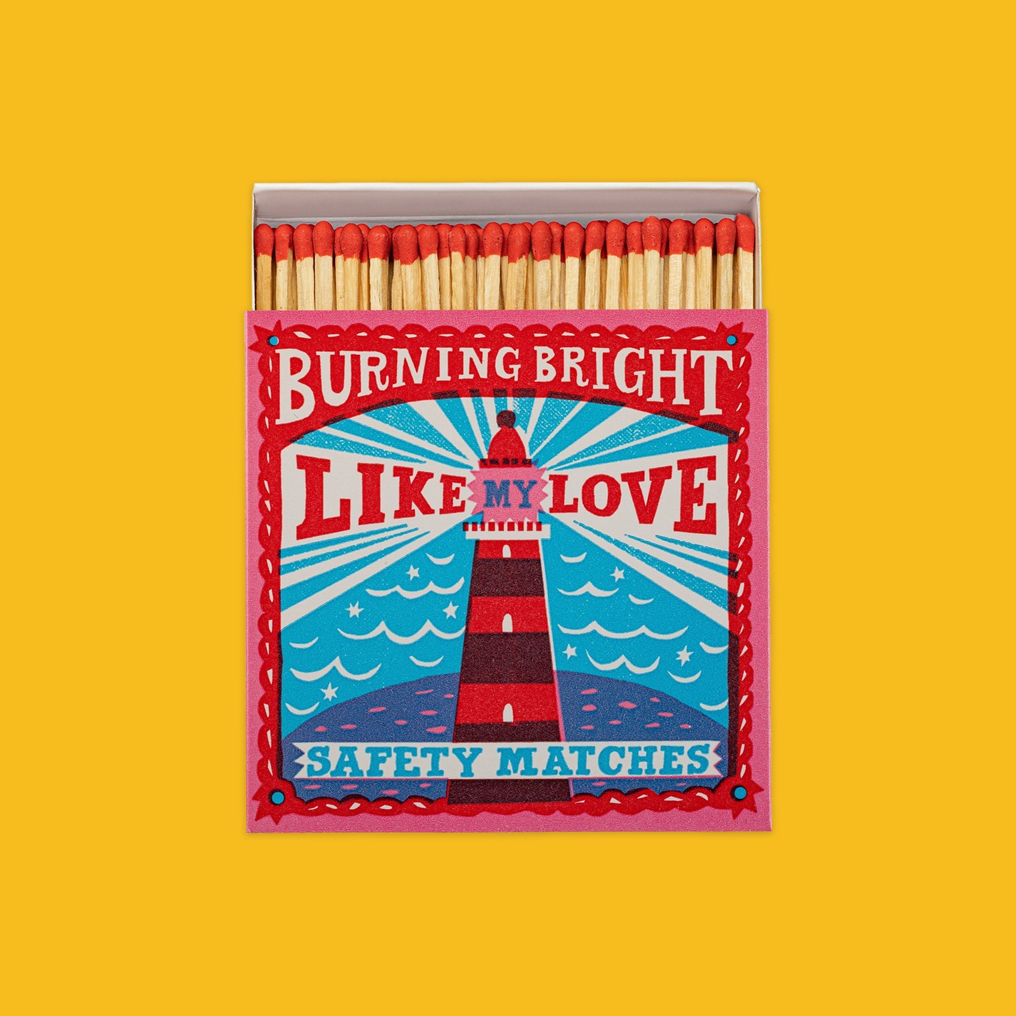 Vintage Letterpress Luxury Matches